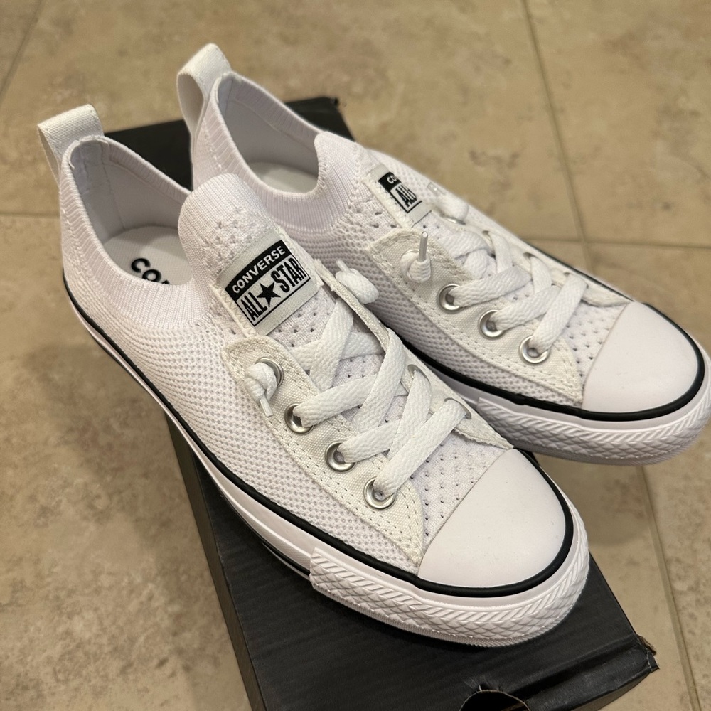 Converse Chuck Taylor All Star Knit - White, Women’s Size 6
